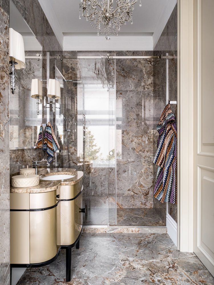 莫斯科Cameo小区三层城市公寓(“城市别墅”)丨俄罗斯莫斯科丨BELLARDO设计工作室(安娜·萨哈罗娃,斯韦特兰娜·格拉兹科娃)-49