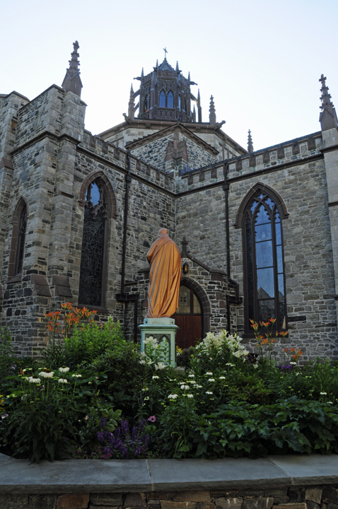 福特汉姆大学校园景观丨美国纽约市-43