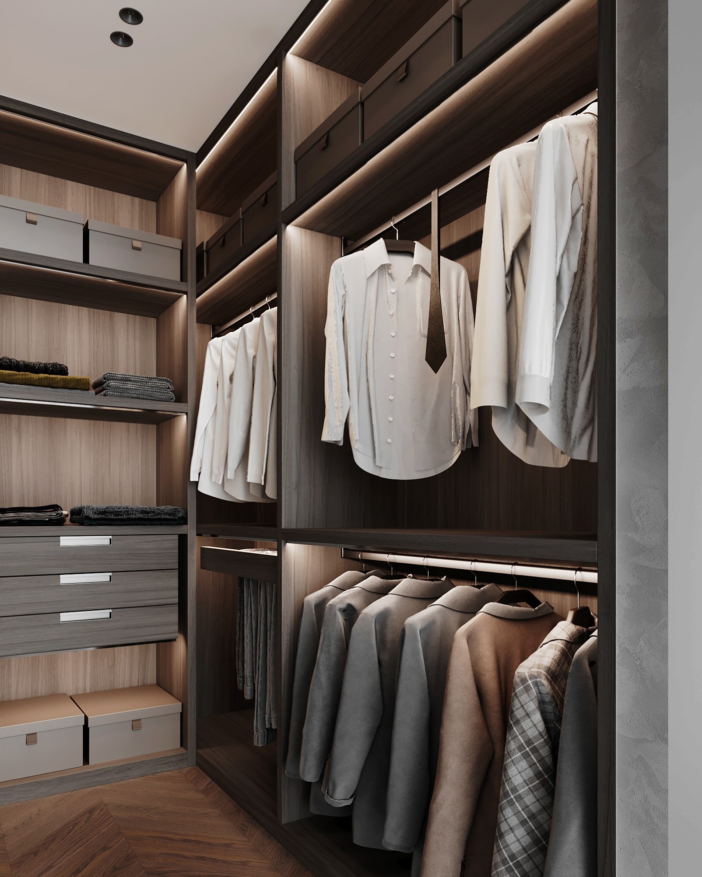 俄罗斯115㎡住宅设计 超有格调！-19