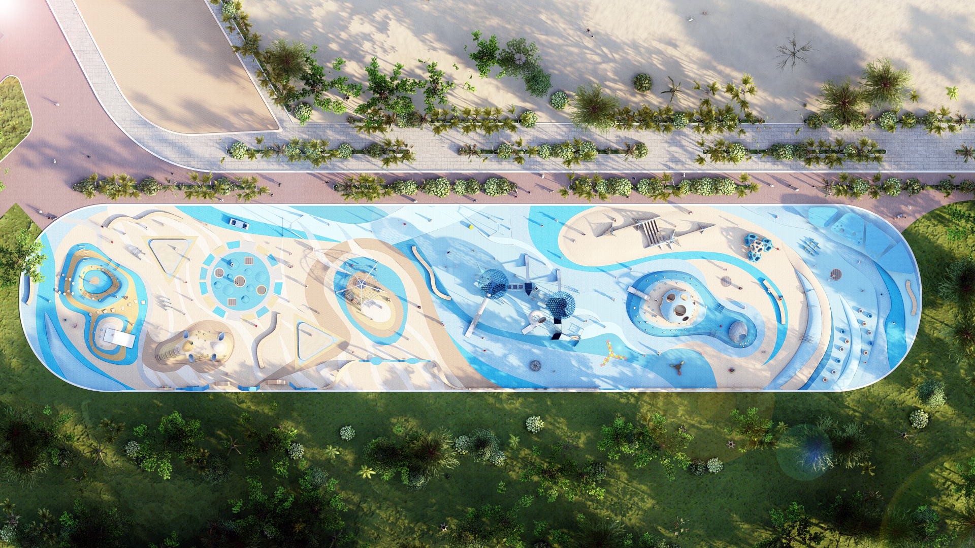 Liner Park Kuwait Architecture playground-1