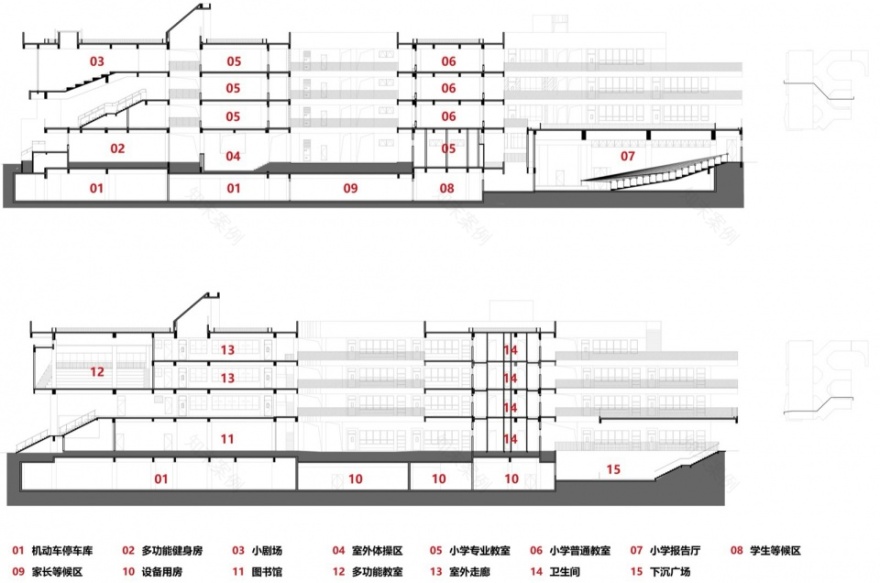南京明道康盛路学校丨中国南京丨中锐华东荣朝晖工作室等三家单位-91