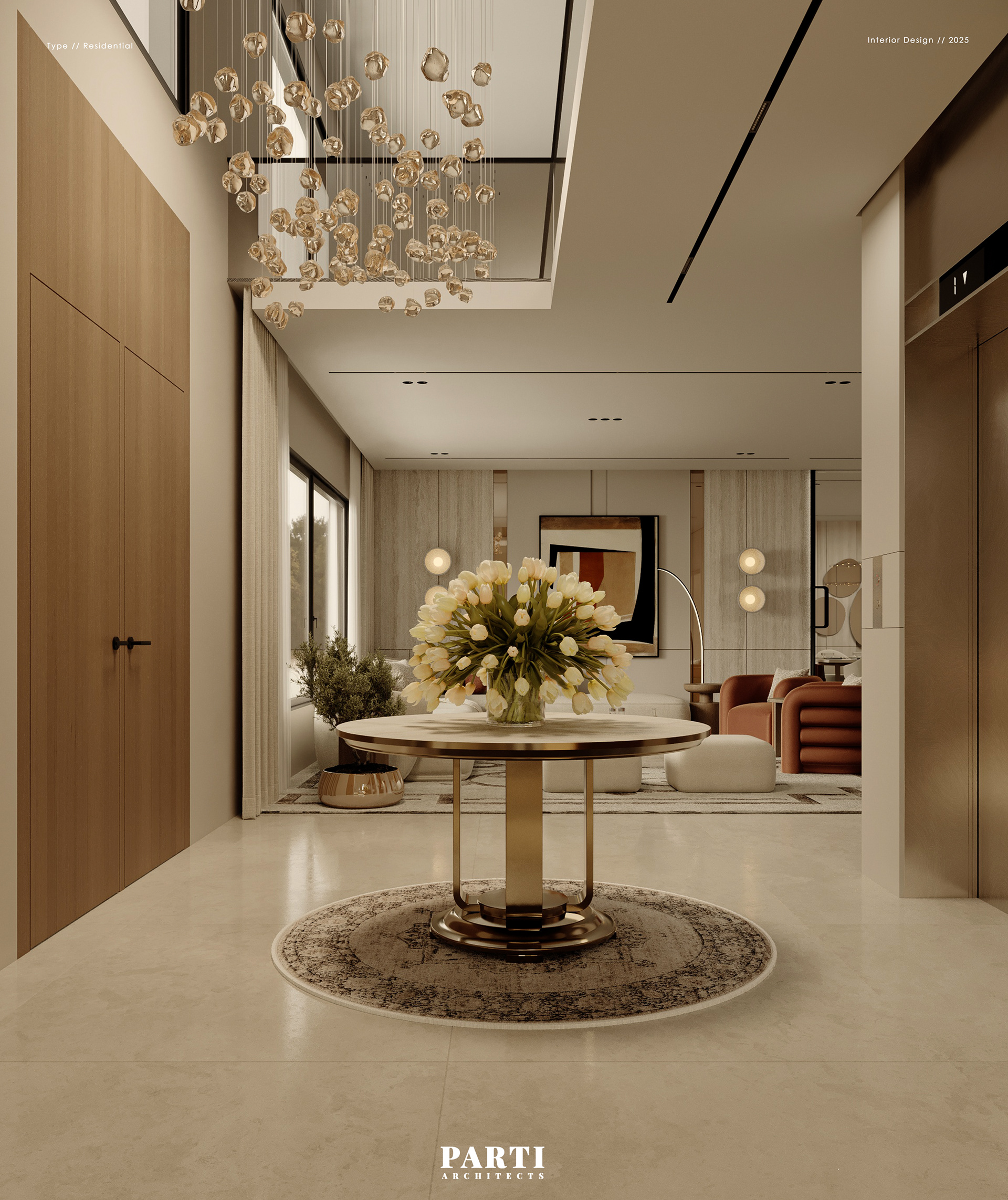 接待大厅·利雅得别墅丨沙特阿拉伯利雅得-15