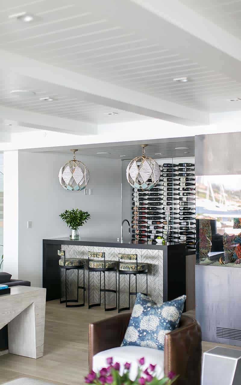 Stunning Modern Newport Beach House created by Sinclair Architects  Associates 令人叹为观止的现代新港海滩住宅由辛克莱建筑师事务所创建-24