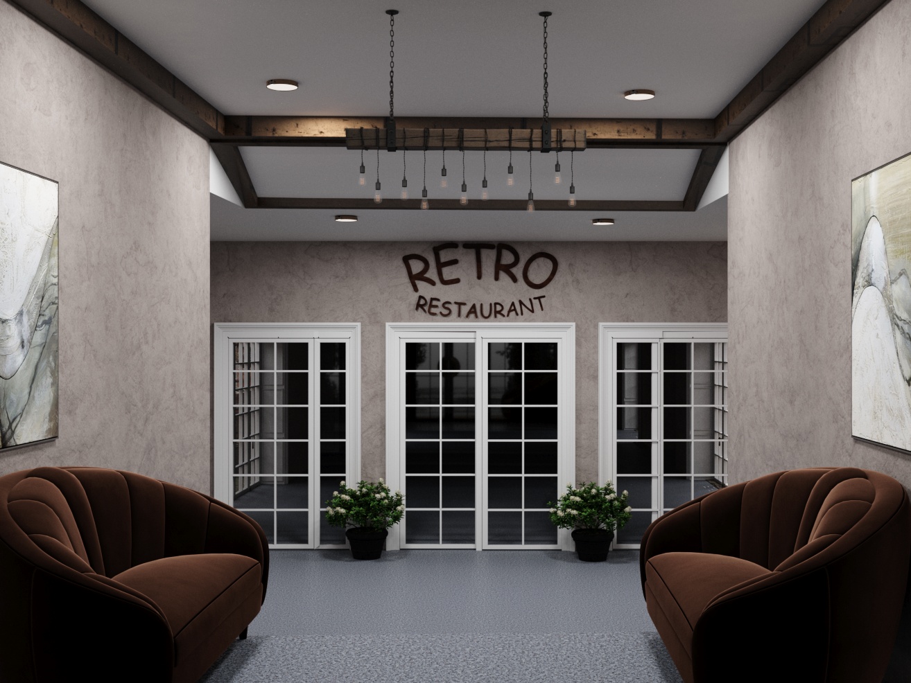 Retro Restaurant-7