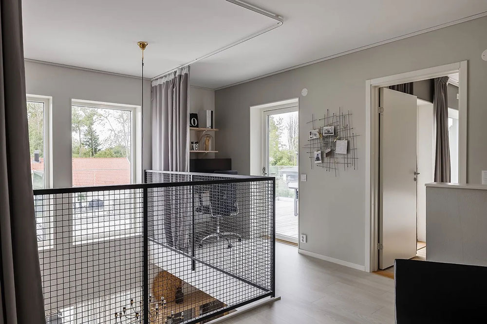 瑞典现代小木屋的温暖设计-17