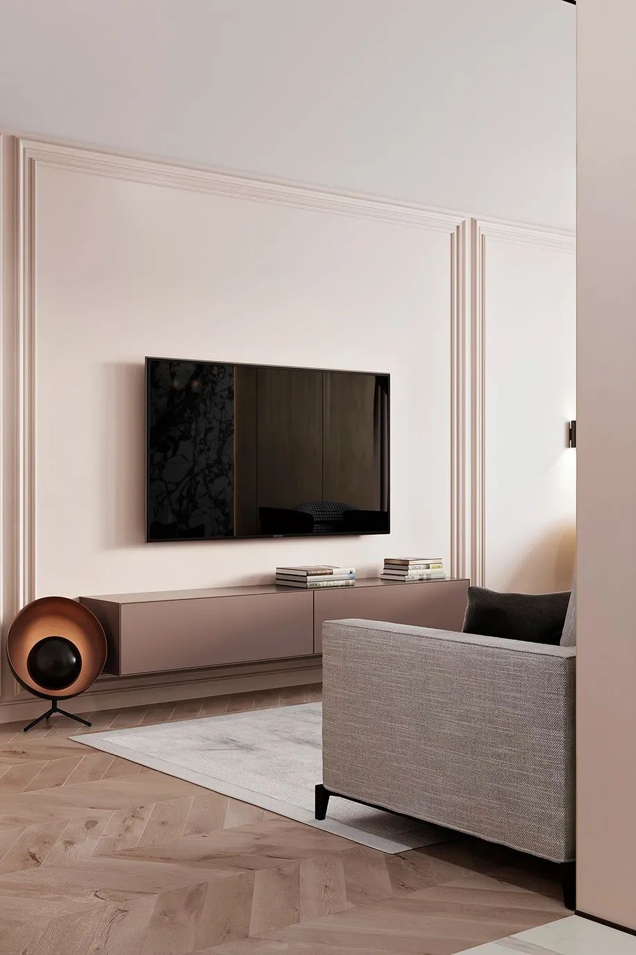 现代轻奢公寓设计丨CHRISTINA BENNETT-6