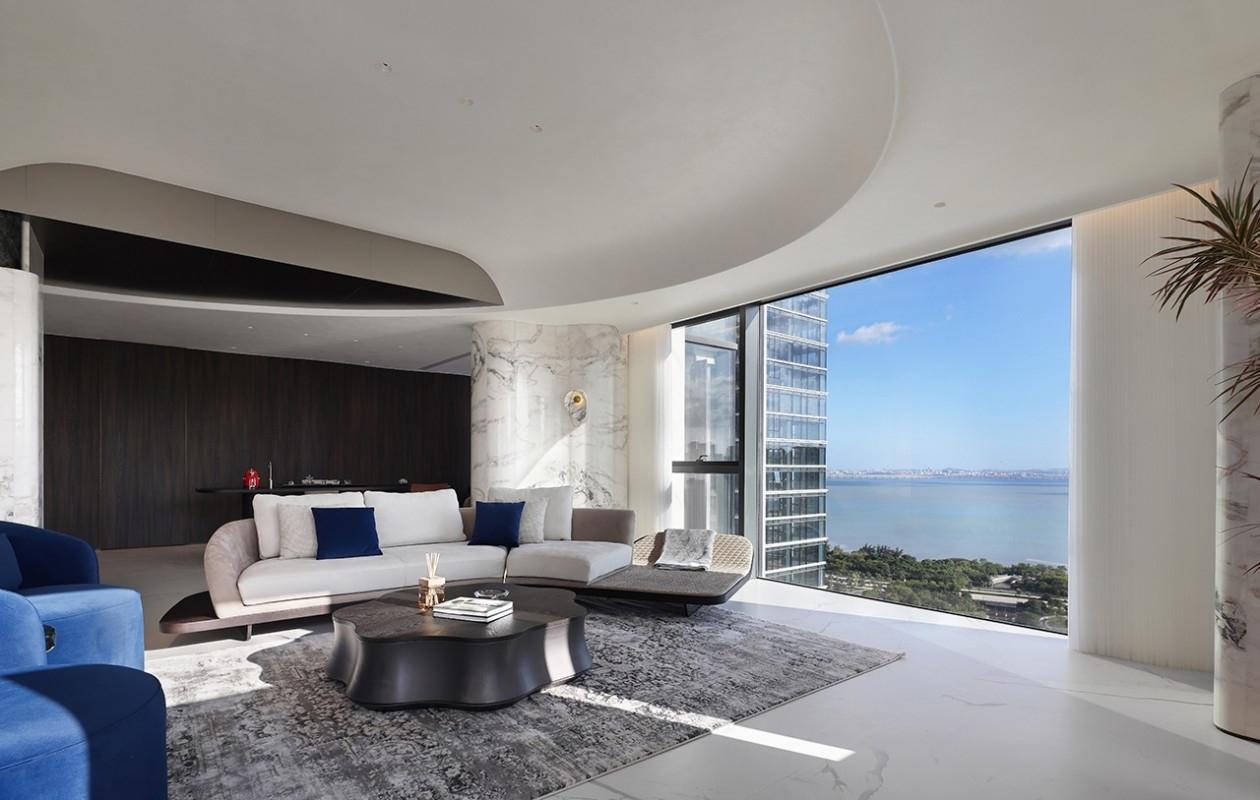 泉州万科城湾壹号260㎡大平层丨中国泉州丨执著设计-15