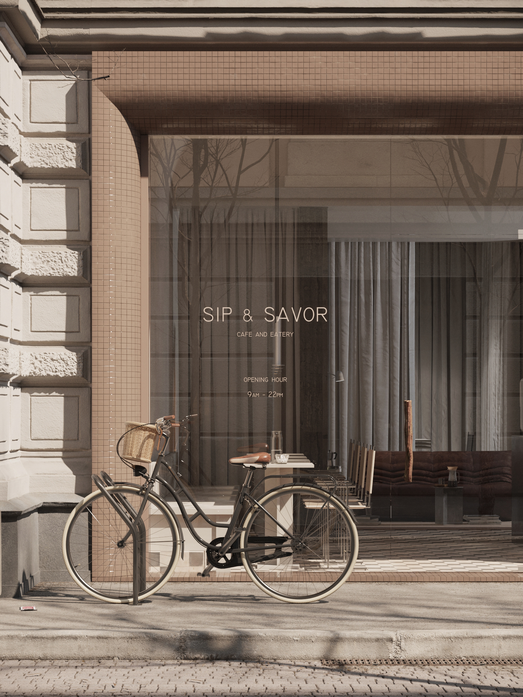 浅酌细品咖啡馆兼餐厅-49