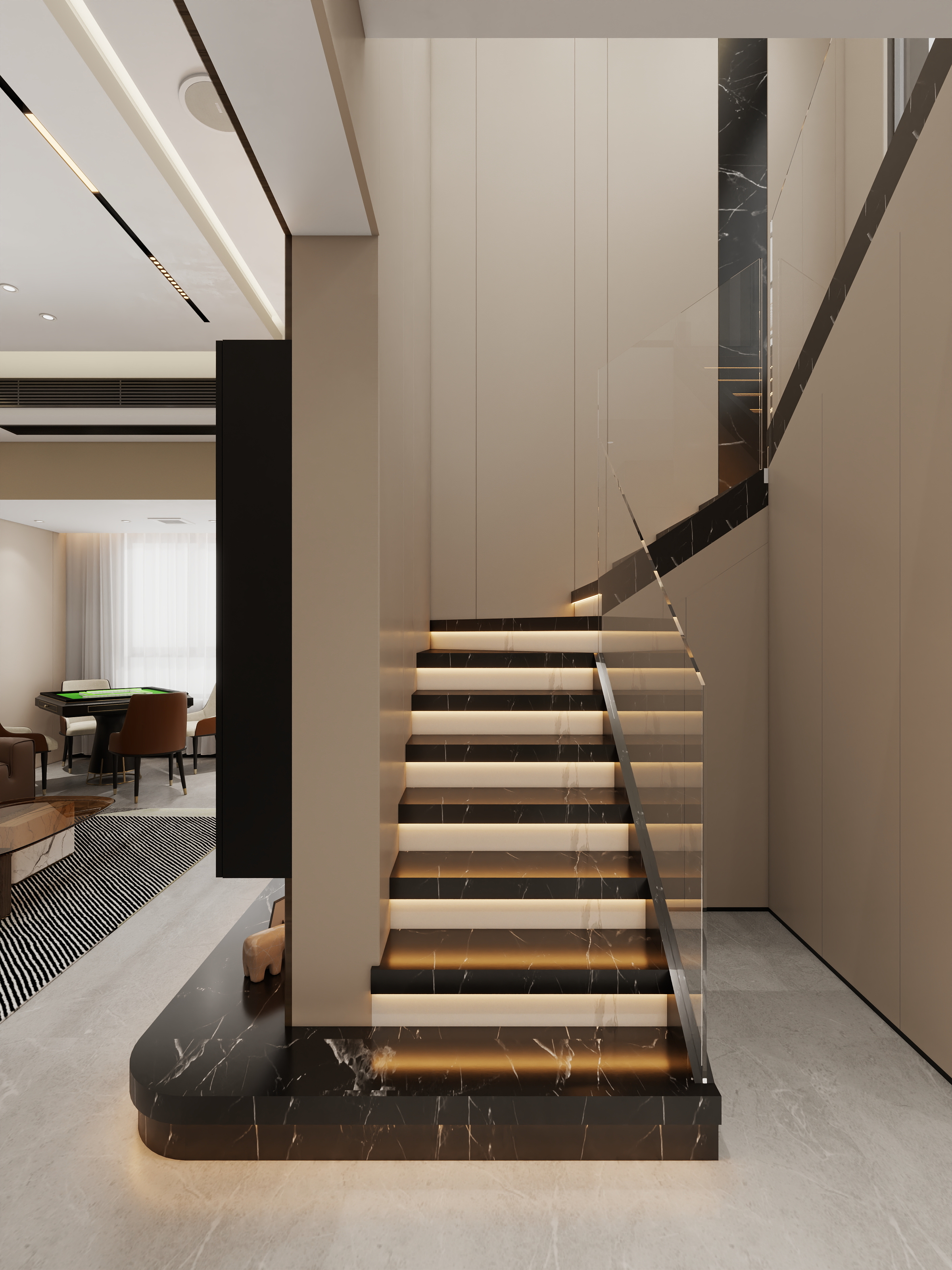 四川岳池御龙湾（214平方意式极简六居室）-23