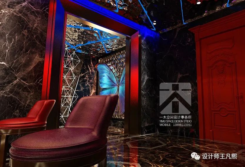 一木空间设计事务所 | 奥斯卡 88 酒吧营口鲅鱼圈店设计案例-9