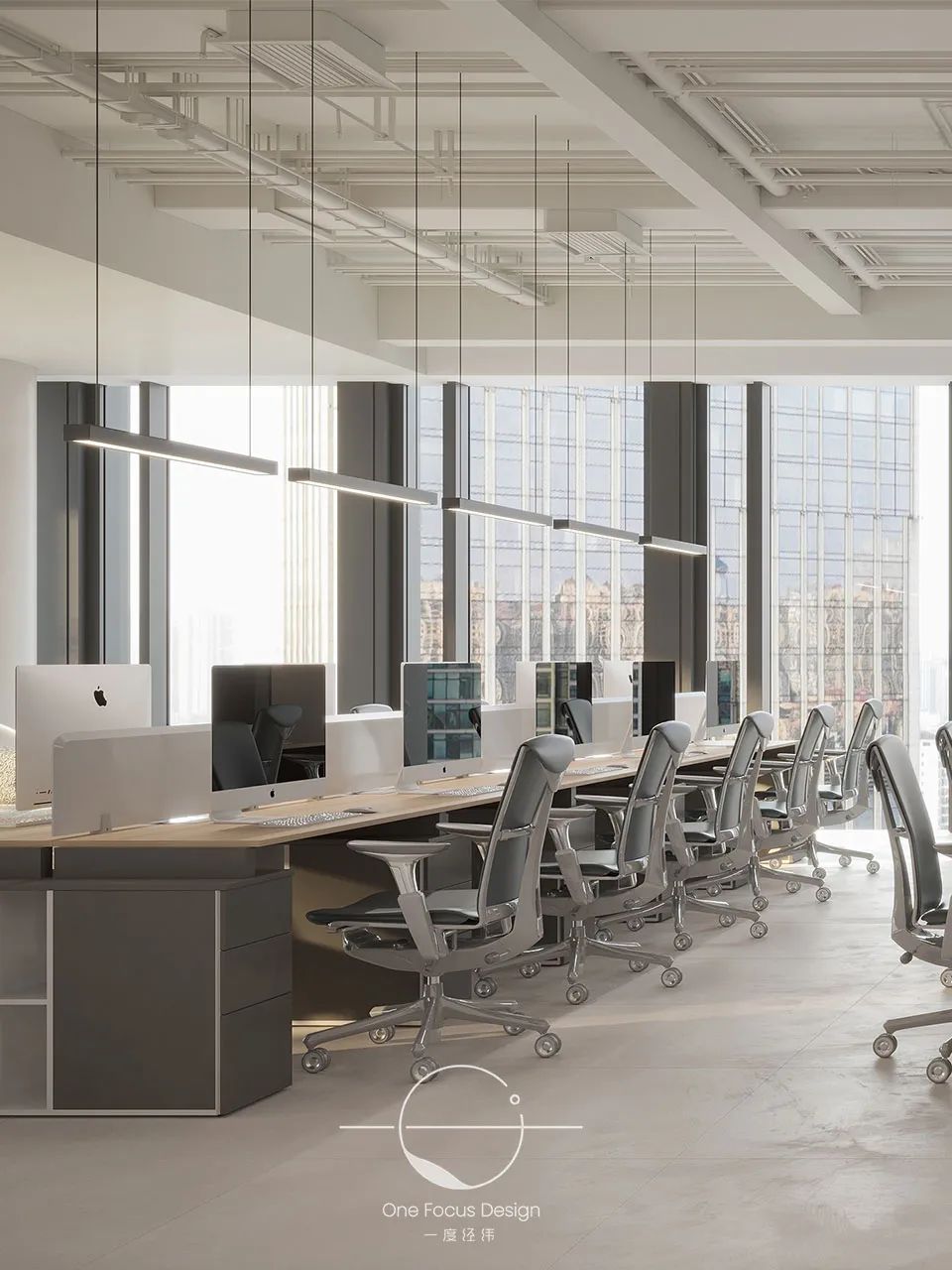 深圳亲和素时尚办公室丨中国深圳丨ONE FOCUS DESIGN-47