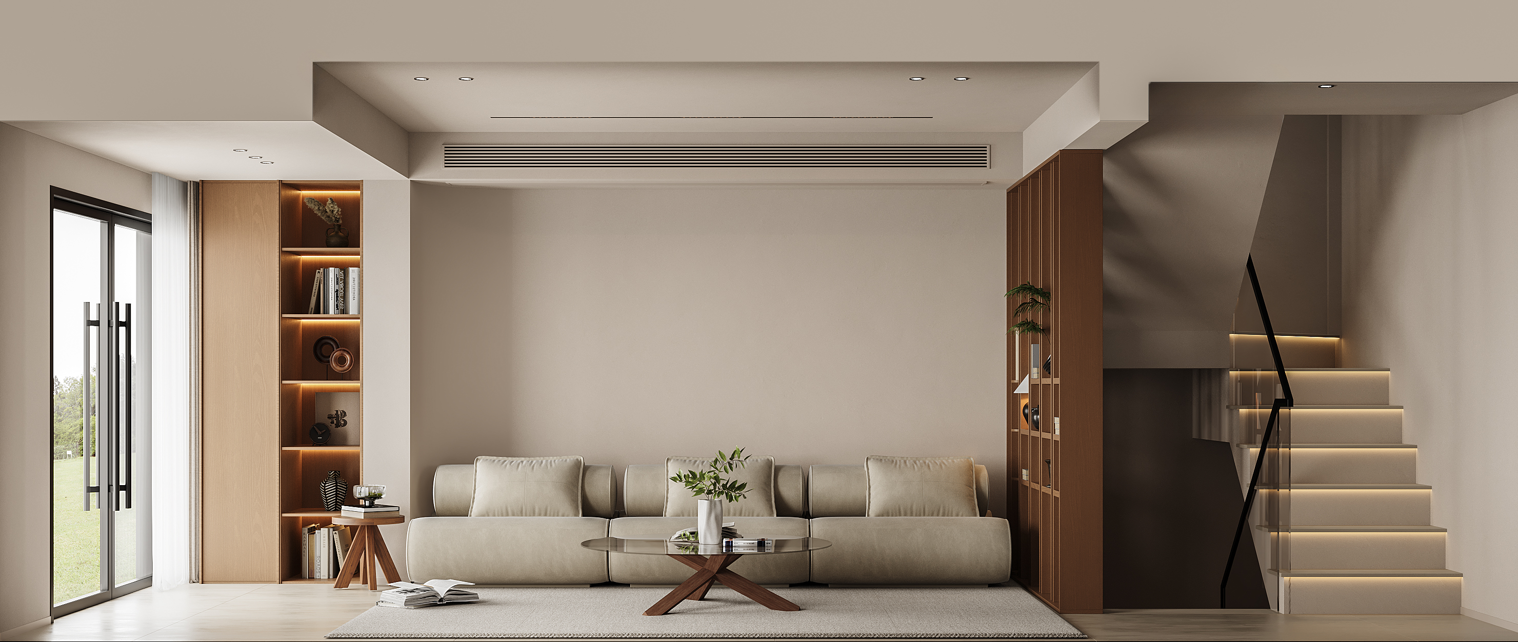 复试挑空别墅案例-3