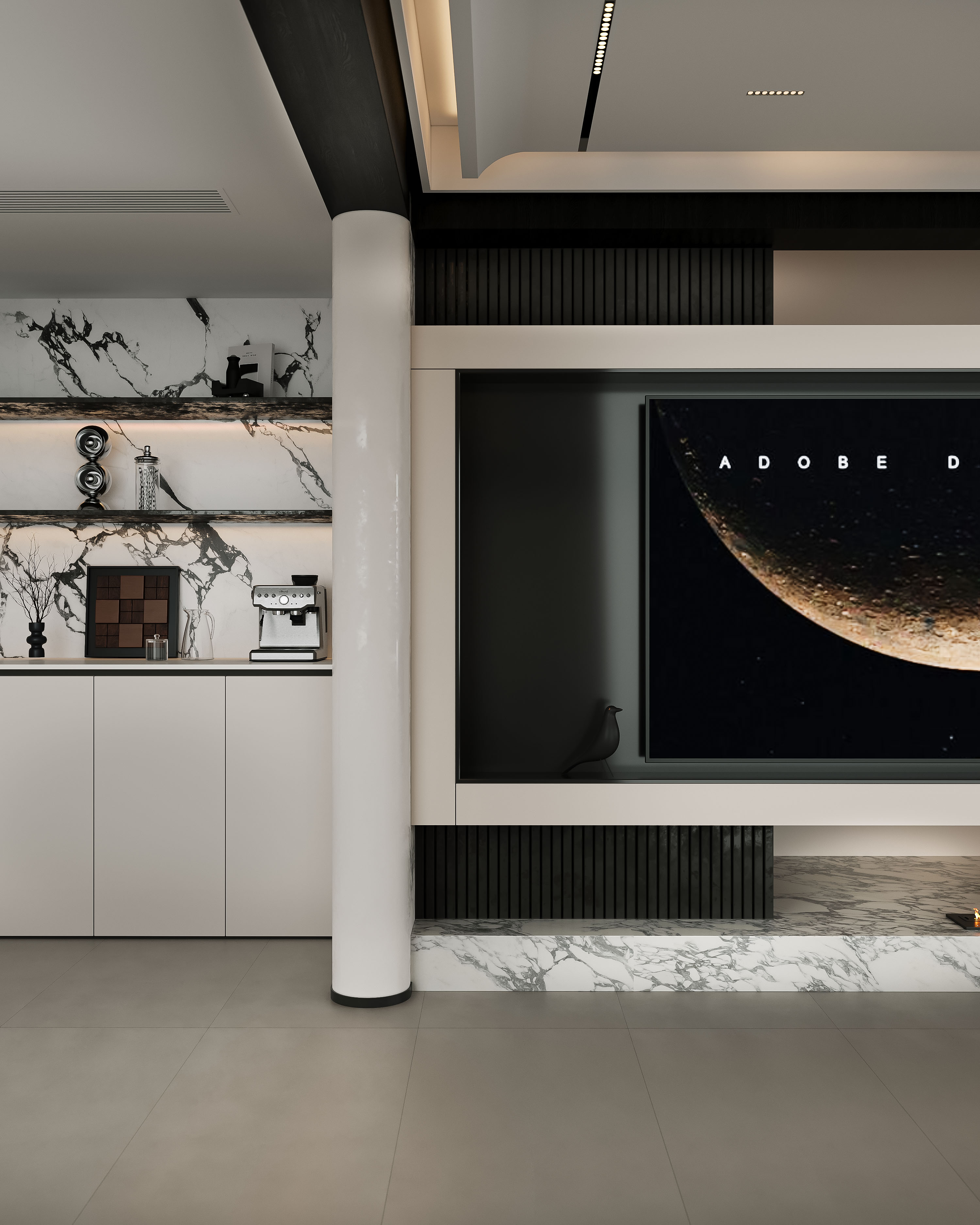 绵阳市   溪涪合院   渲染作品-4