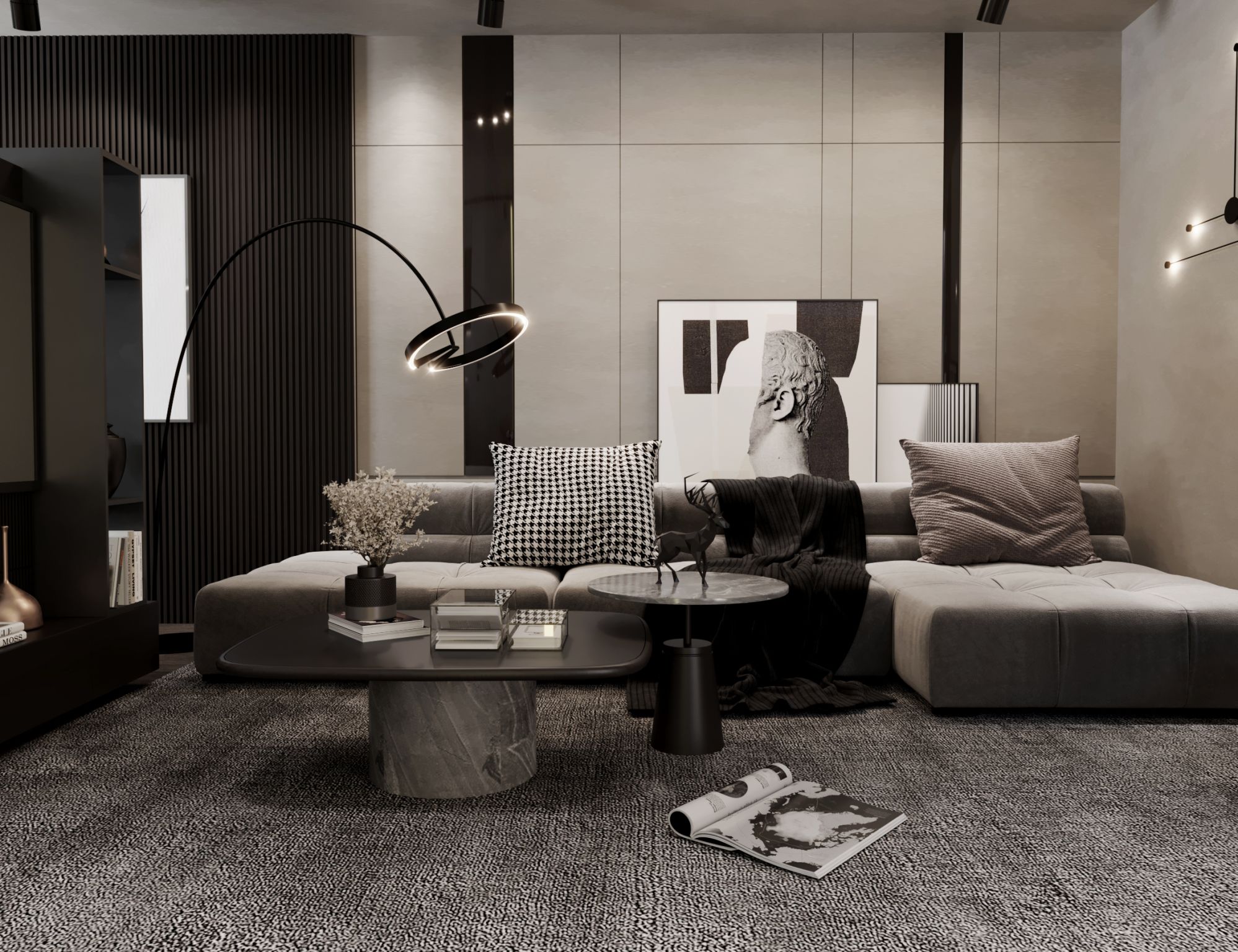 Reception & kitchen . hotel project-3