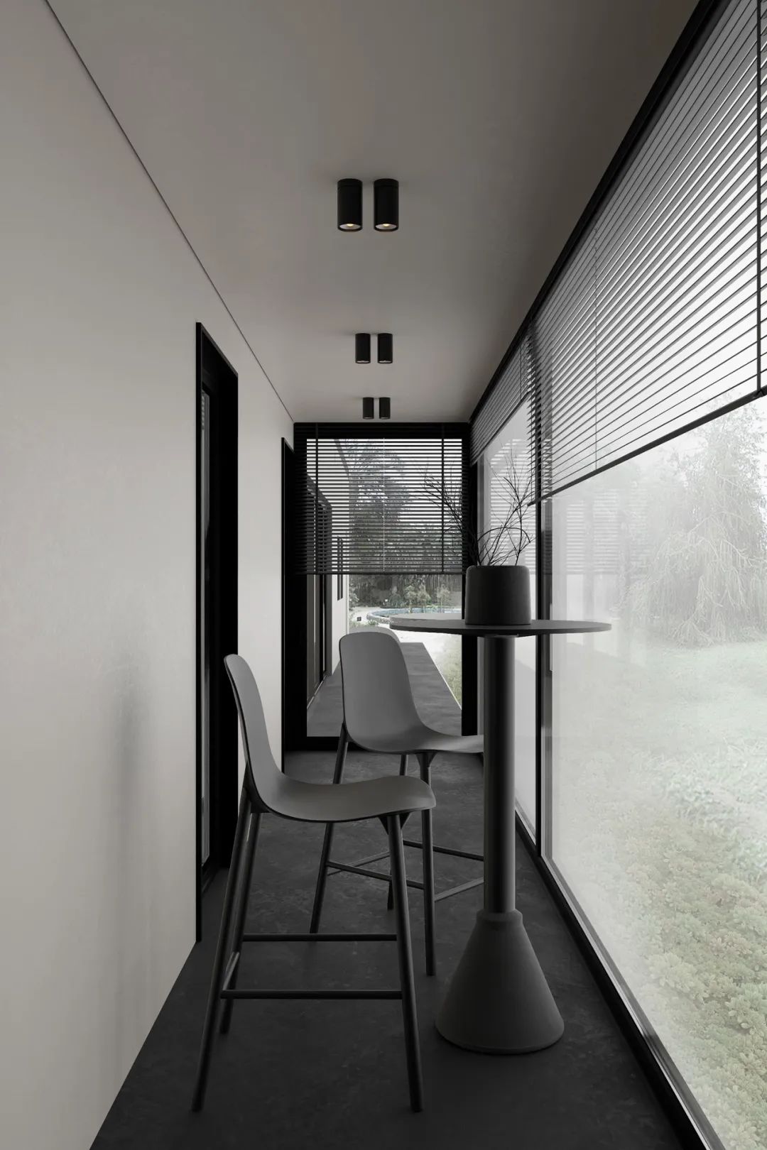 高级黑,极简空间的艺术魅力丨Igor Sirotov-59