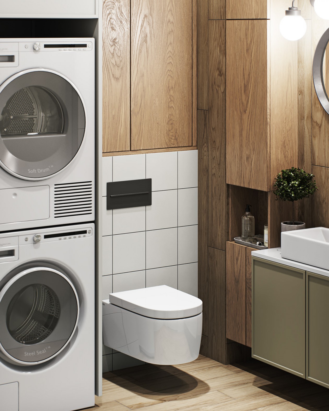 圣彼得堡 -98㎡混搭风公寓-30