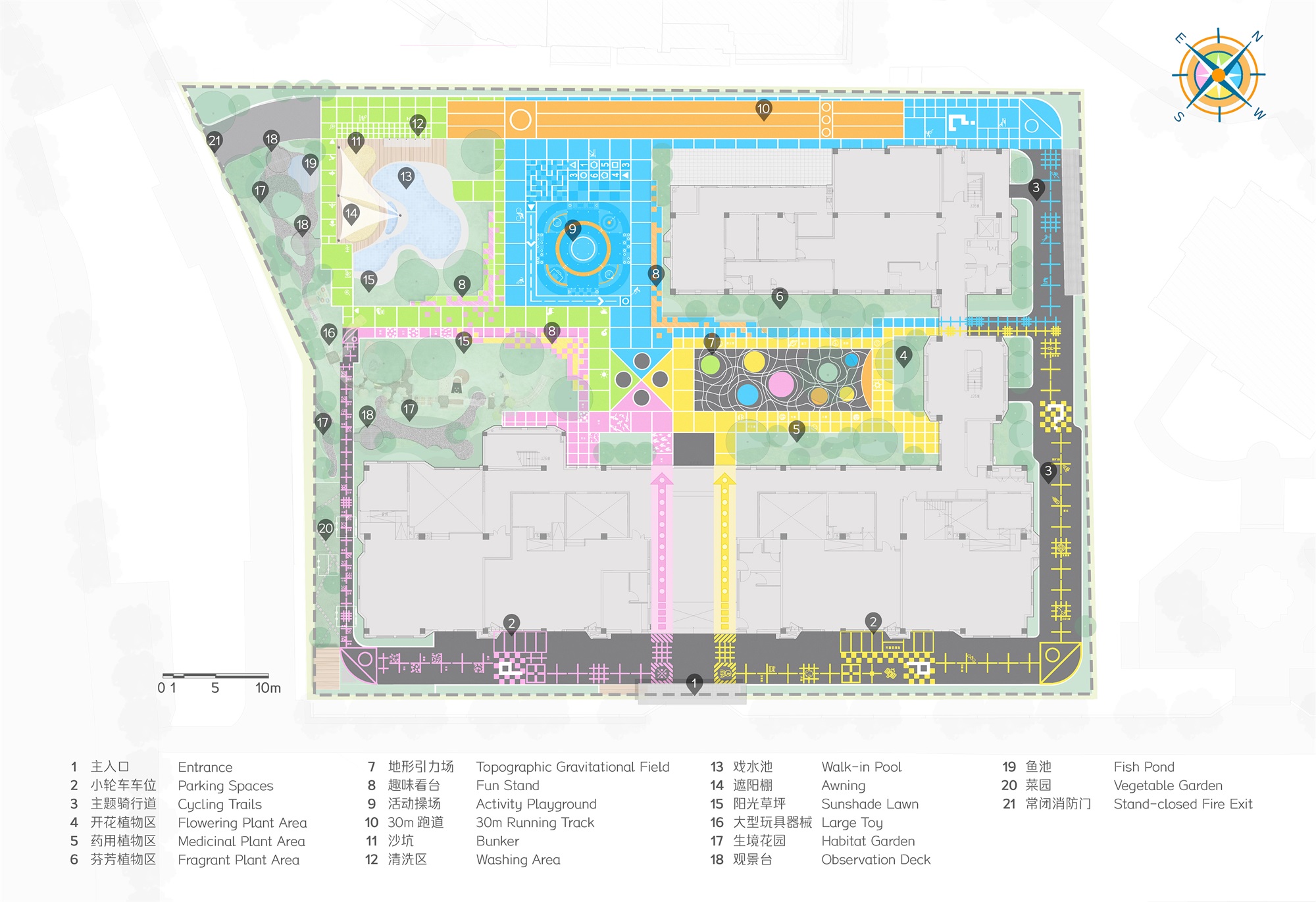 飞行棋幼儿园（上海市徐汇区科技幼儿园文定园景观提升）丨中国上海丨VIA维亚景观-96