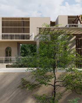 Rural residential complex at Eastern Ghotah