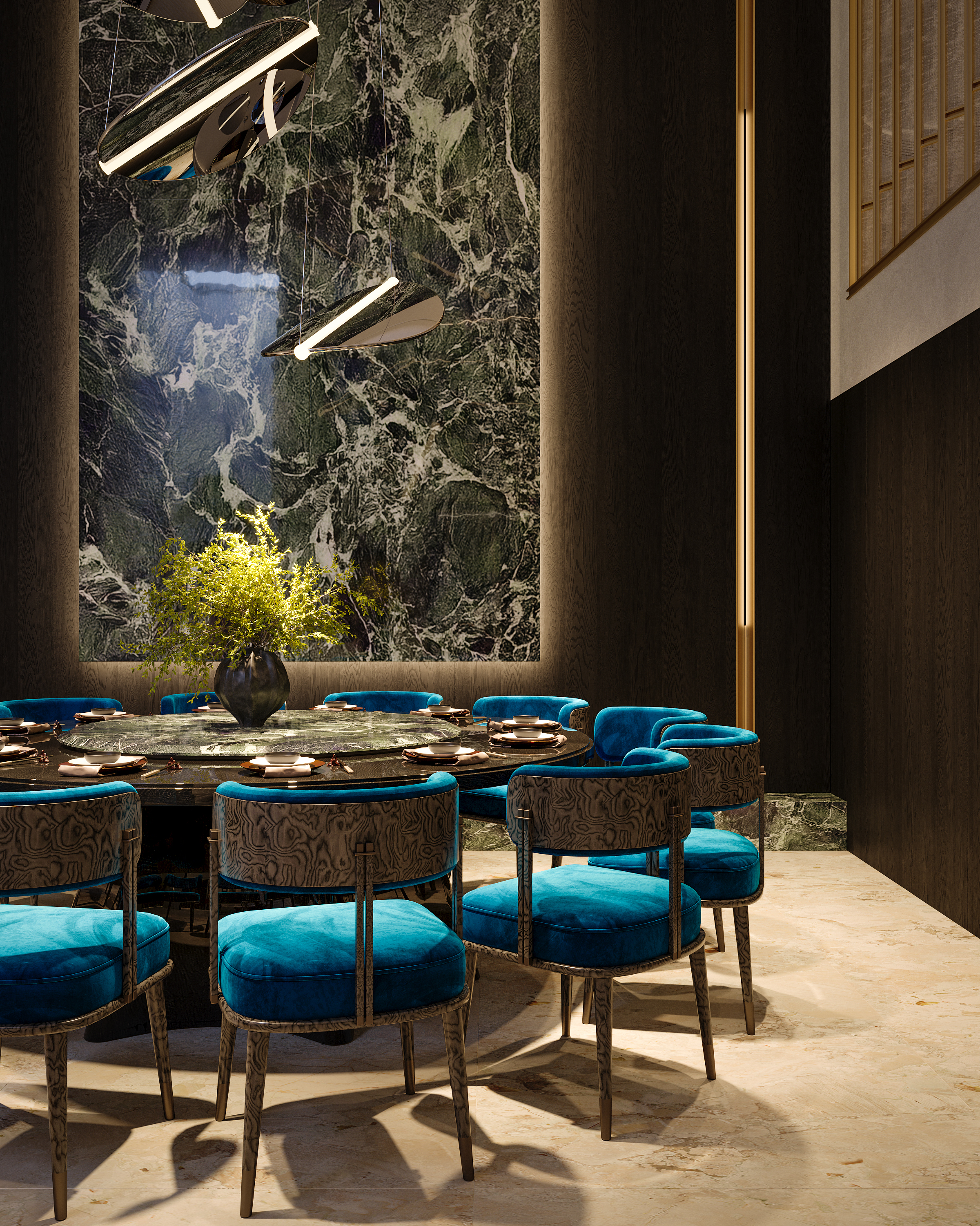 老钱风私宅丨设计师吴君艳,渲染师XL-25