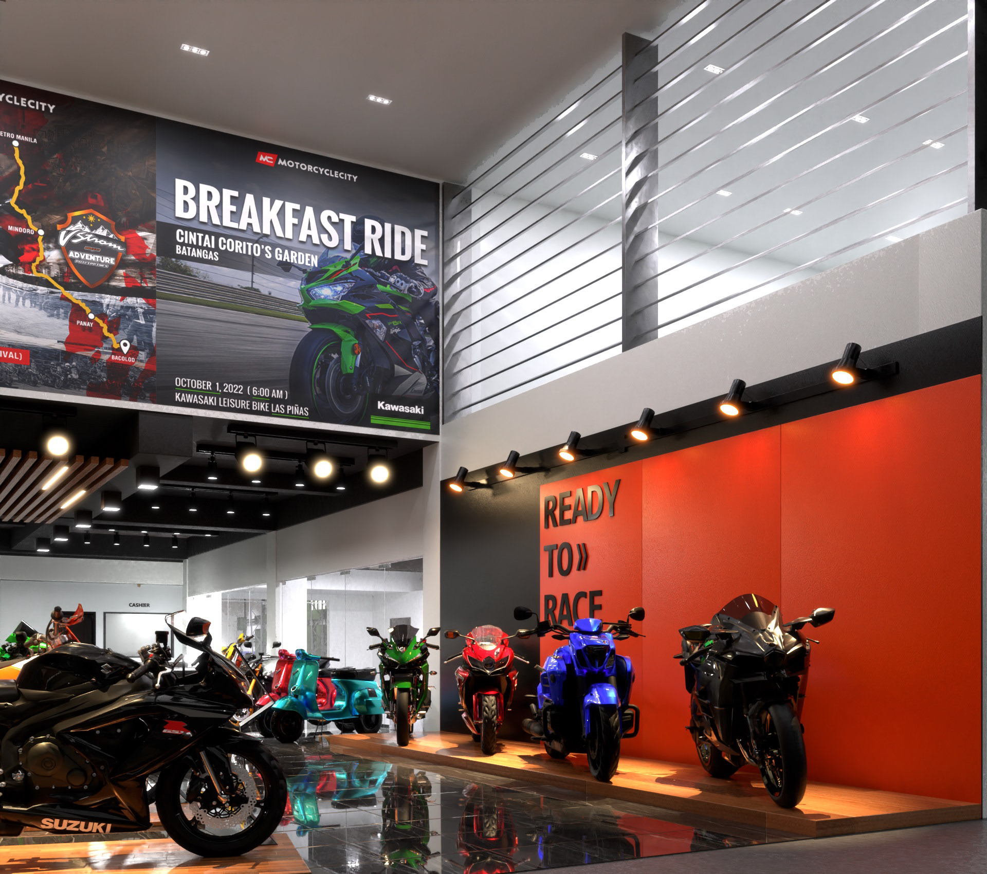 Proposed Motorcycle City Showroom-2