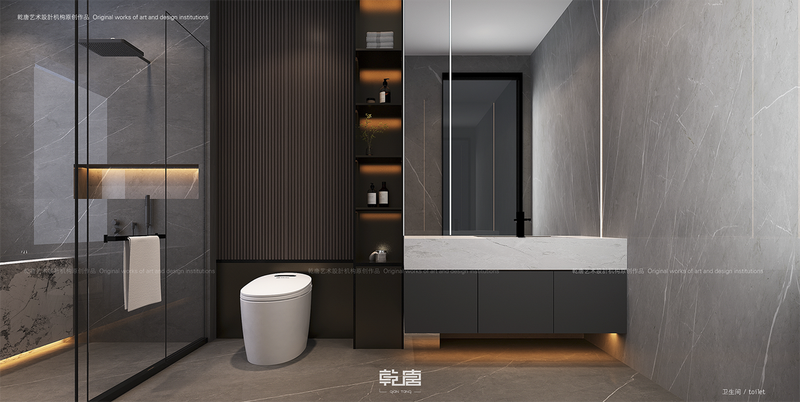 吉林亿升水岸现代极简家居设计丨中国吉林-38