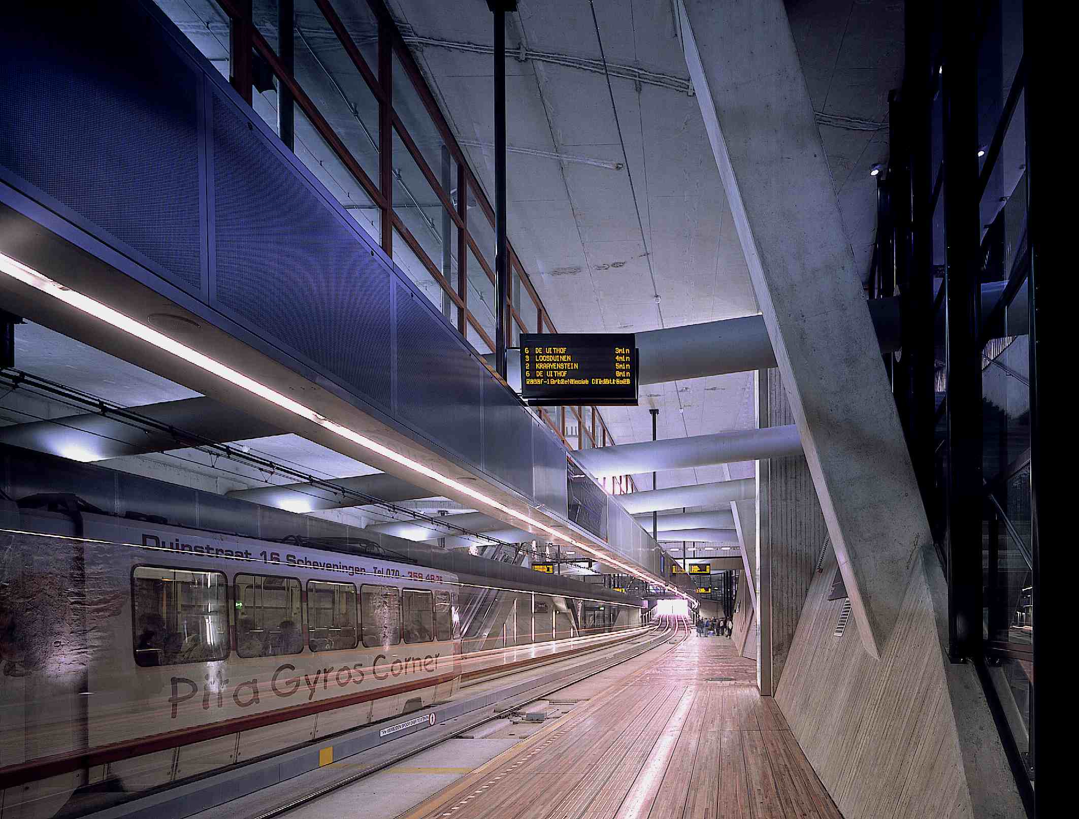 荷兰海牙地下电车隧道-3