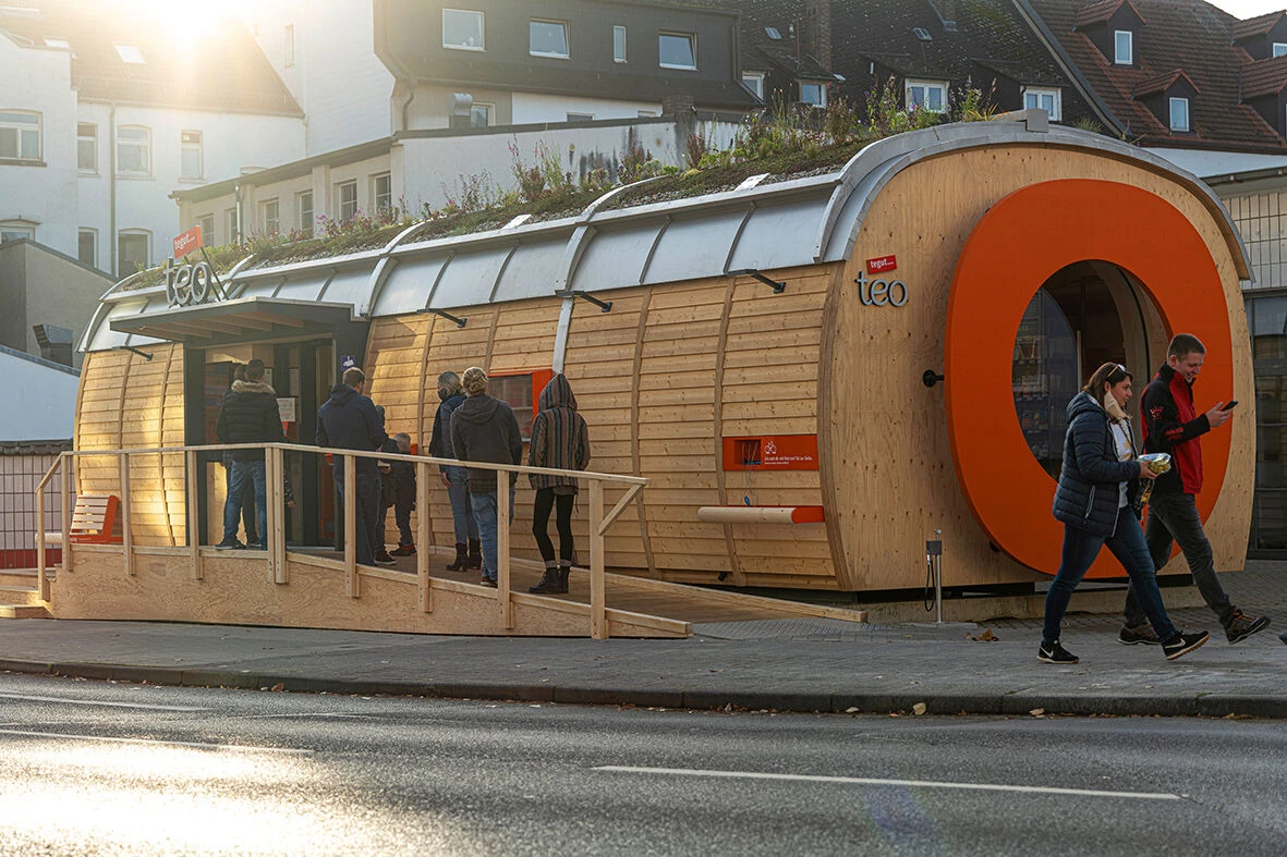 tegut· teo 无人迷你超市丨德国-19