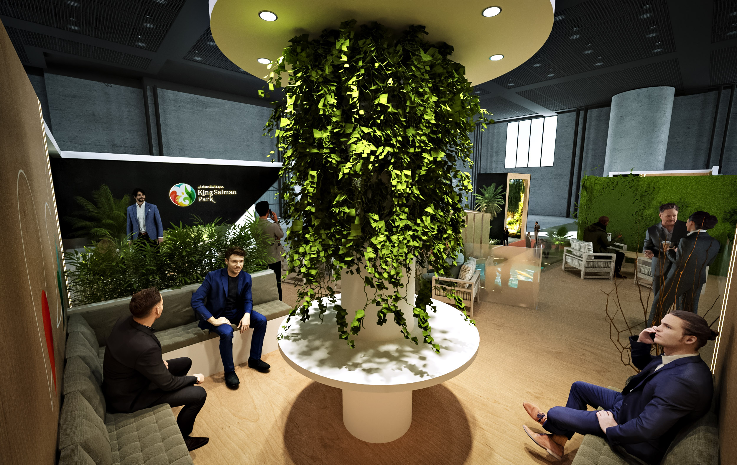 King Salman Park Exhibition Stand 31m x 14m-29