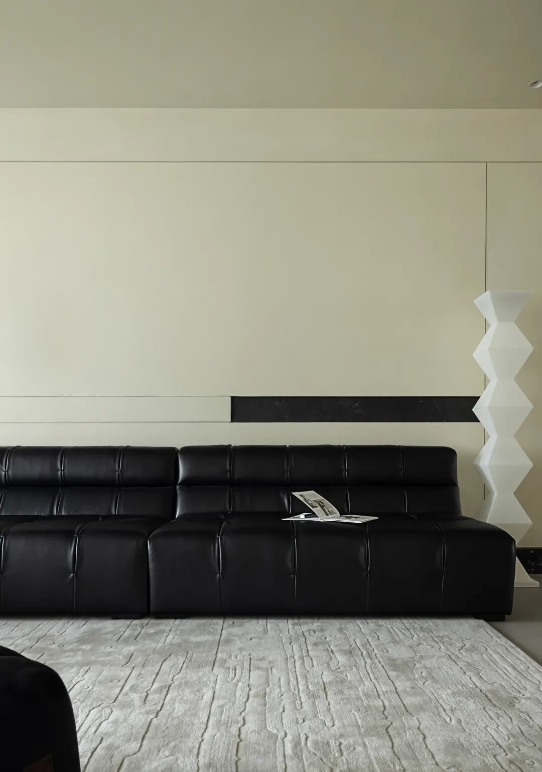 【新作】270㎡江景大平层，白墙如纸江景为画，爱是留白处的落款-22