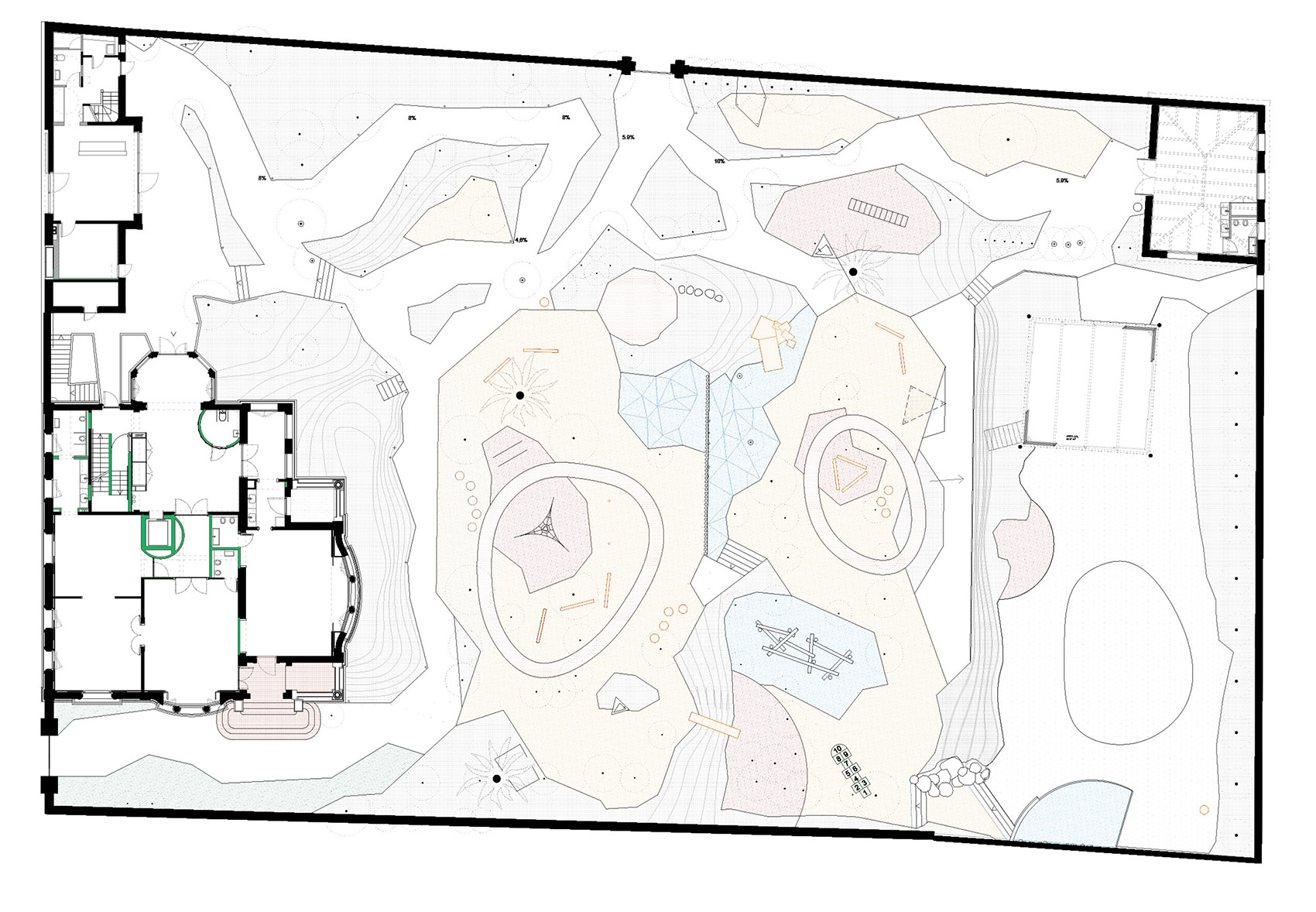 MA Ballester学校丨西班牙巴塞罗那丨Jorge Vidal Studio-34