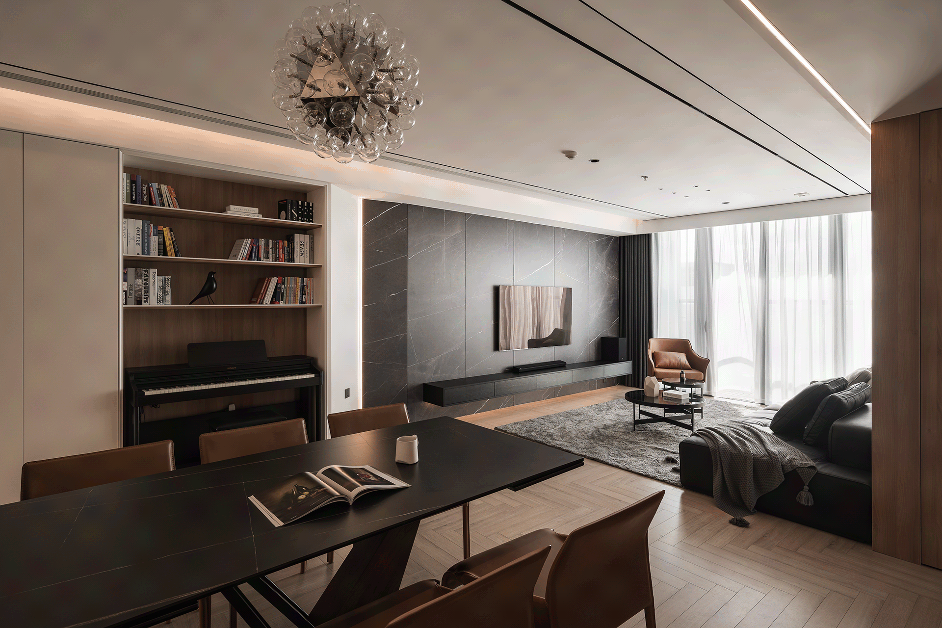 VINHOMES SKYLAKE APARTMENT 室内照片丨越南河内丨Abluebird Photography-13