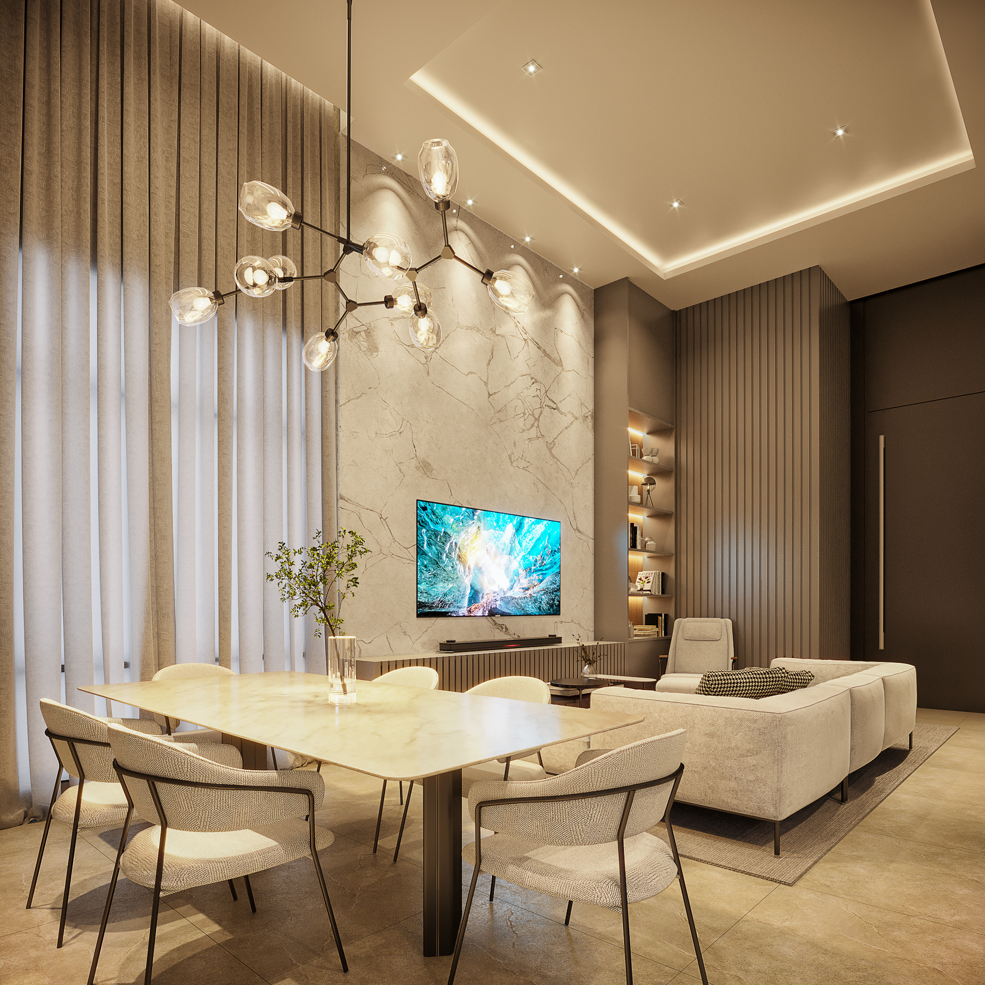 计算机生成图像住宅丨Hage 建筑事务所-11