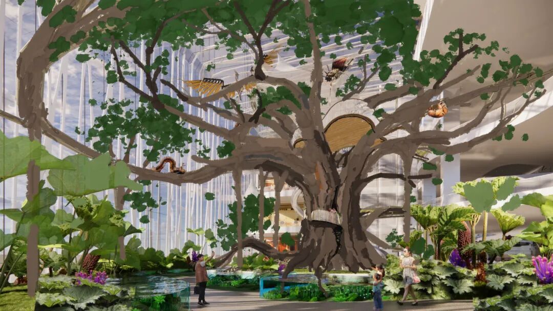 重庆光环花园城·世界树 光环2.0之机械魔法森林丨中国重庆丨WTD纬图设计-9