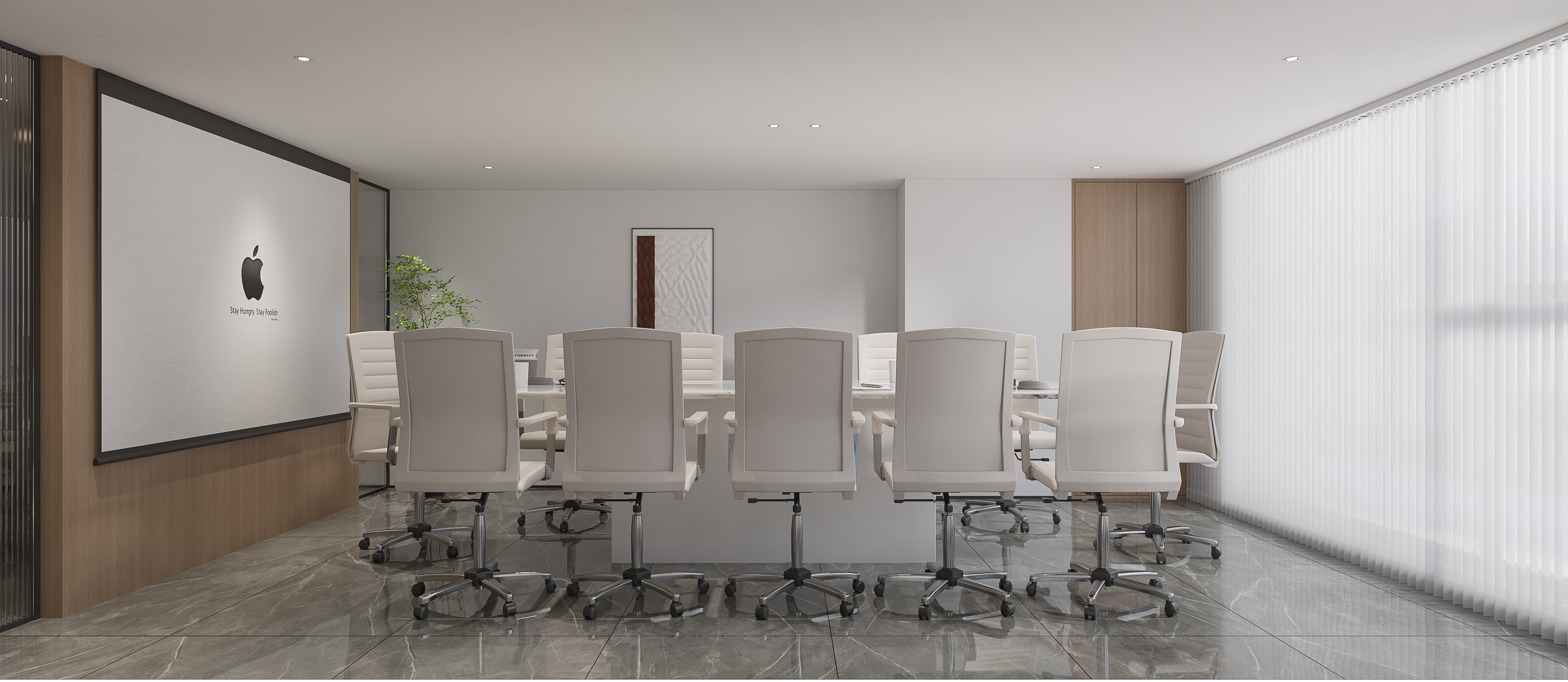 个性理想的工作空间还有明亮的灯光设计#木牛视觉设计-5