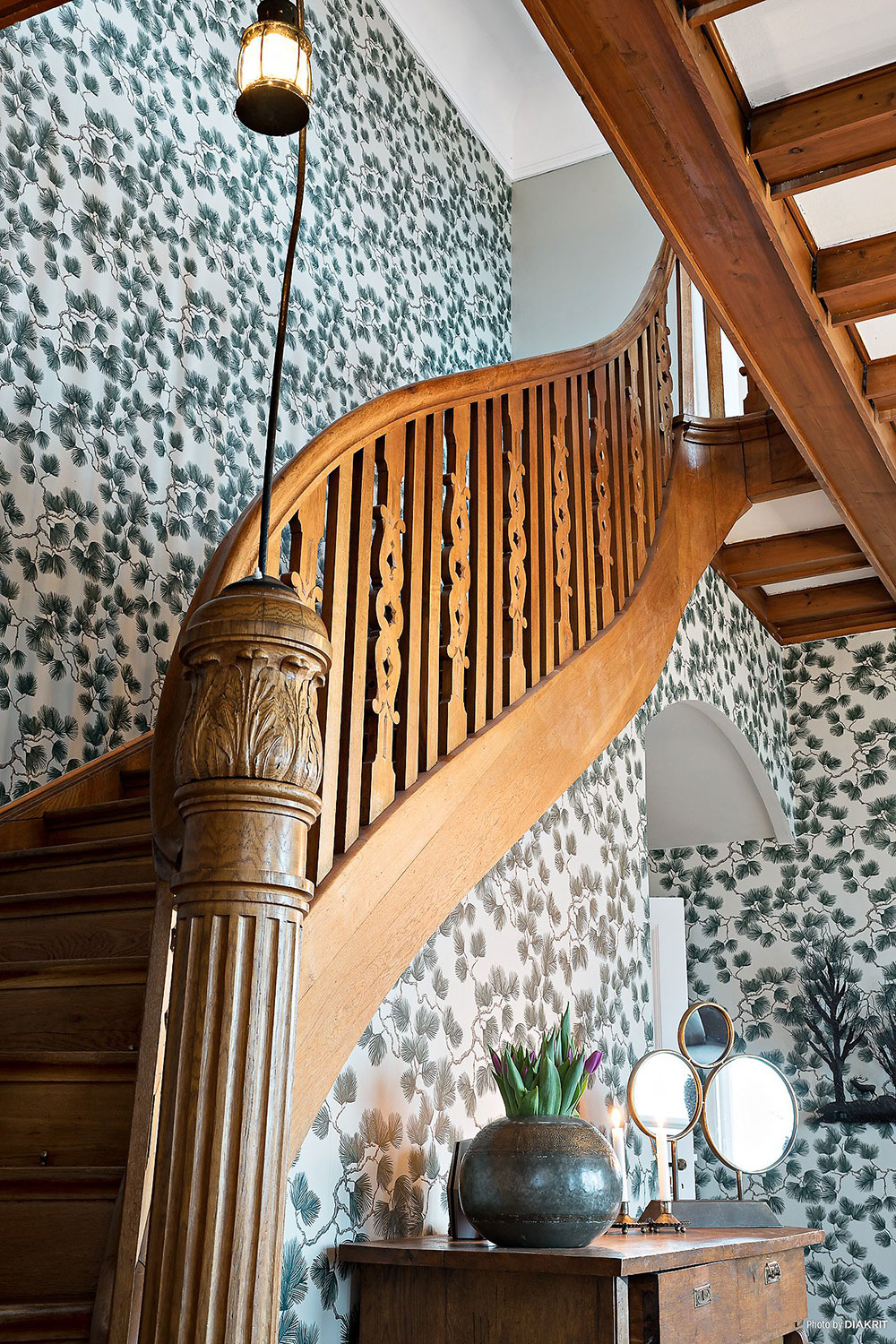 瑞典海岸线上的 Art Nouveau 风格历史别墅-17