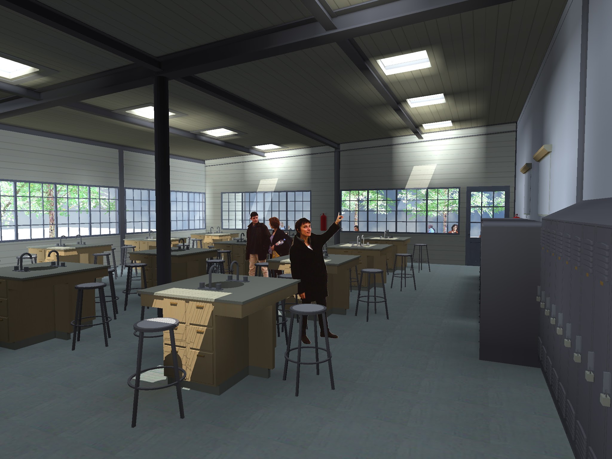 2 个实验室+小吃咖啡馆改造项目丨HUMBERTO TURRUBIARTES ROBLES-47