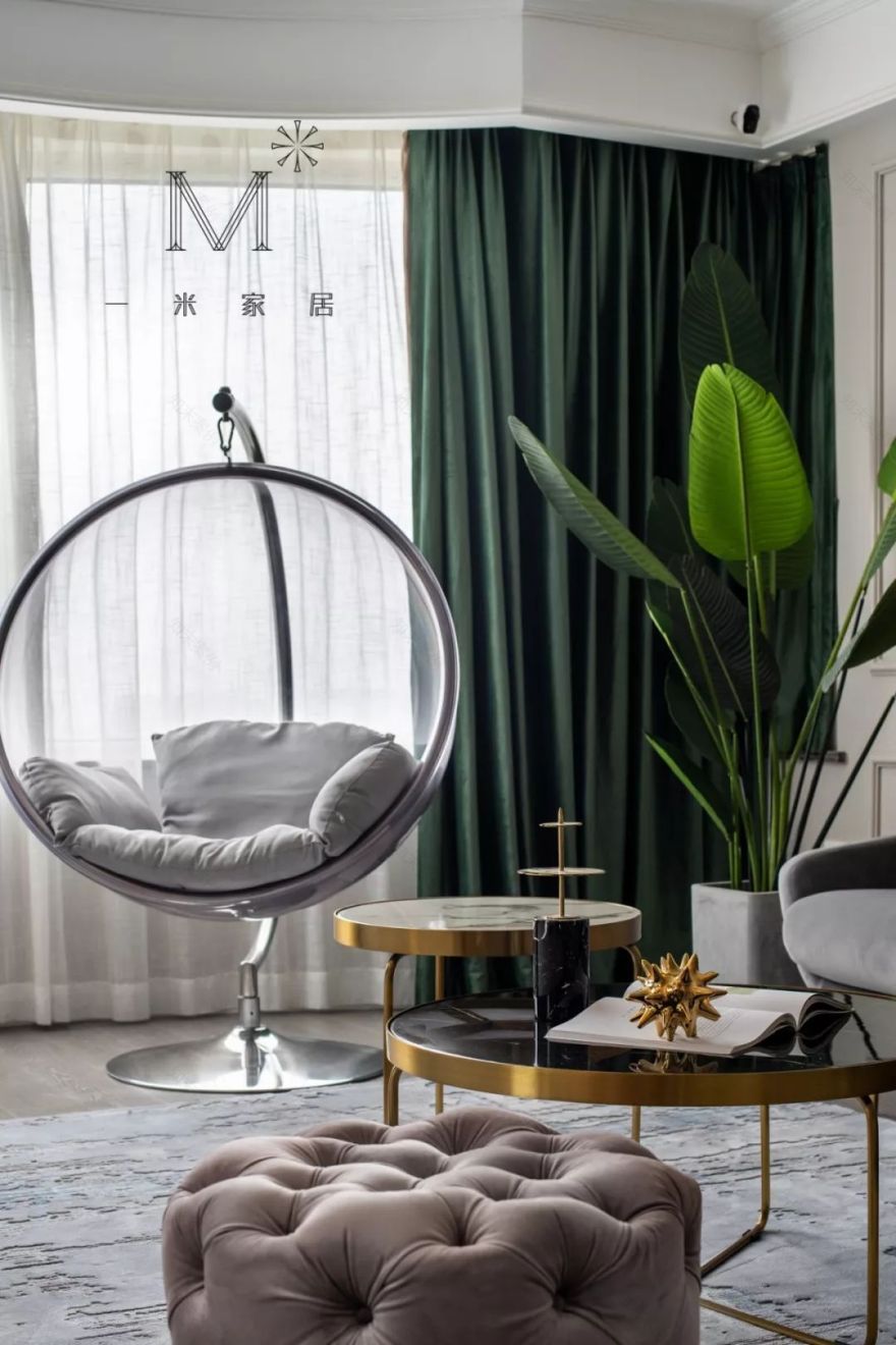 常州檀香湾 120㎡现代美式家居,浪漫与实用的完美结合-17