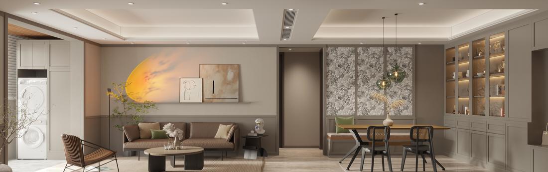 南京西路大平层法式清新精致女孩住宅设计丨中国南京-8