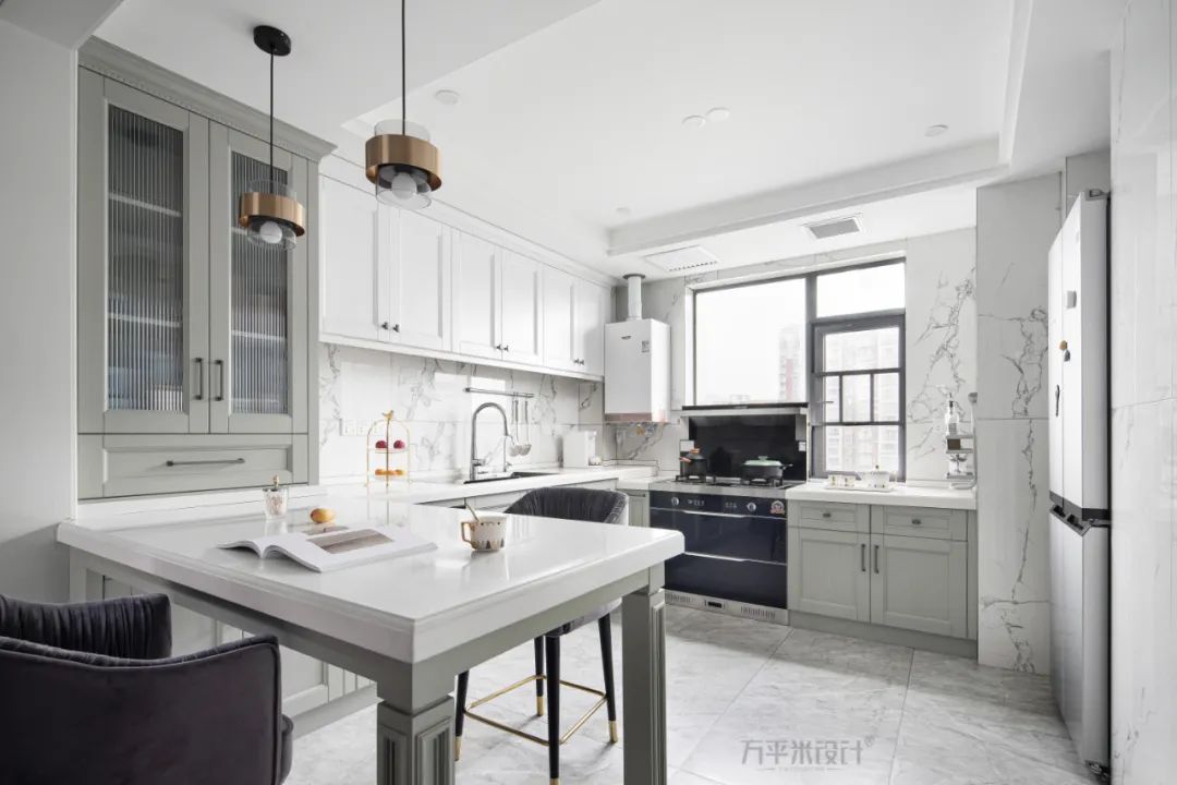 金福苑 82㎡美式混搭,复古与轻奢的完美融合-58