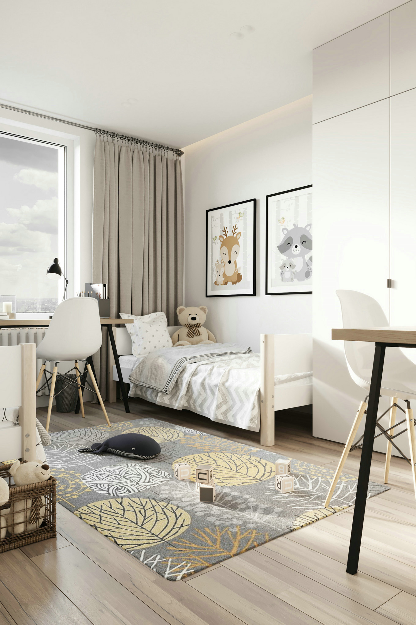 北欧风居家设计，舒适自然的生活空间-50