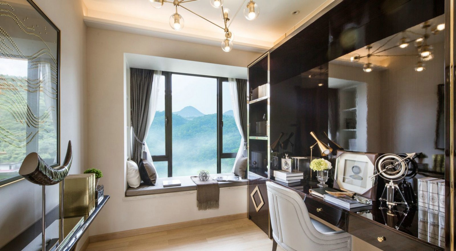 珠海凤凰溪谷法式混搭样板间-11