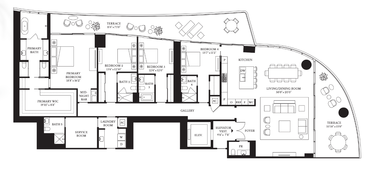 迈阿密瑞吉住宅丨美国-27