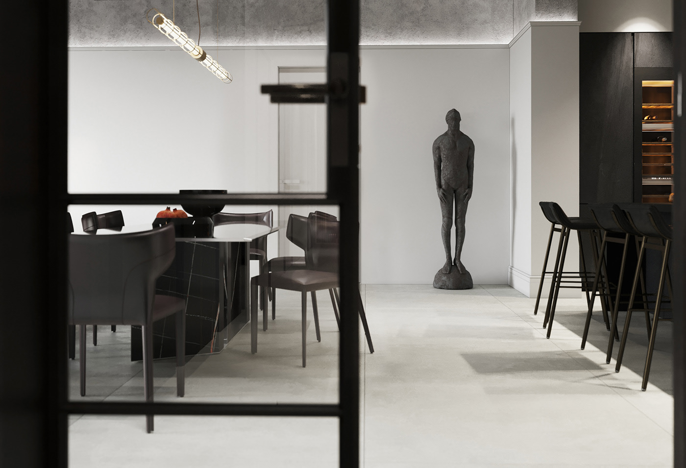 高级灰色系公寓设计 既沉稳又大气！-4