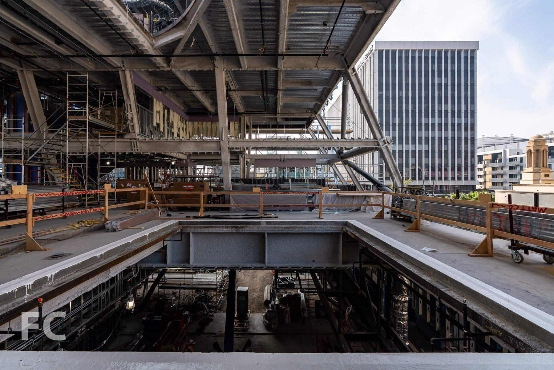 Construction Tour: Audrey Irmas Pavilion at Wilshire Boulevard Temple — FIELD CONDITION-23