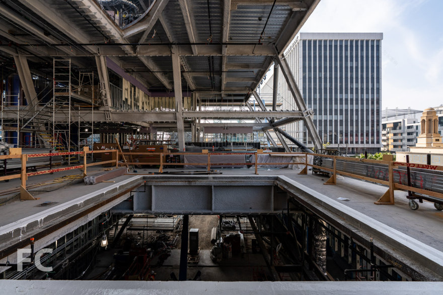 Construction Tour: Audrey Irmas Pavilion at Wilshire Boulevard Temple — FIELD CONDITION-23