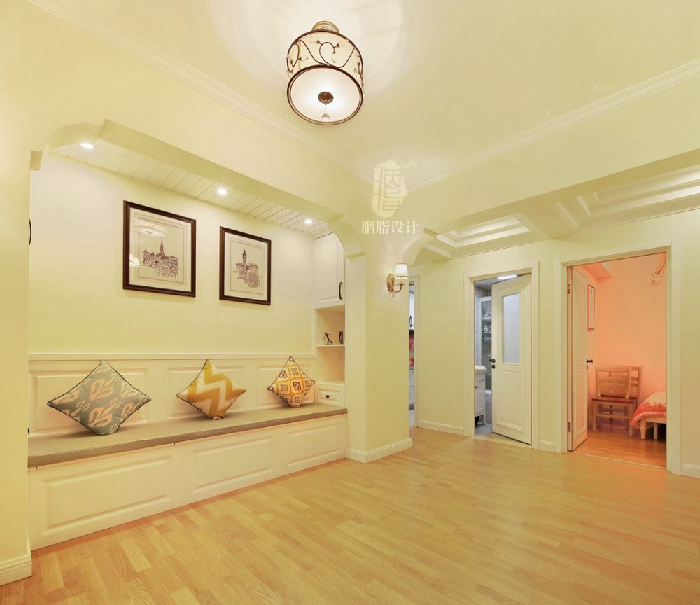 华南理工“莘莘学府”绿荫下 | 旧房翻新成美式乡村风-37