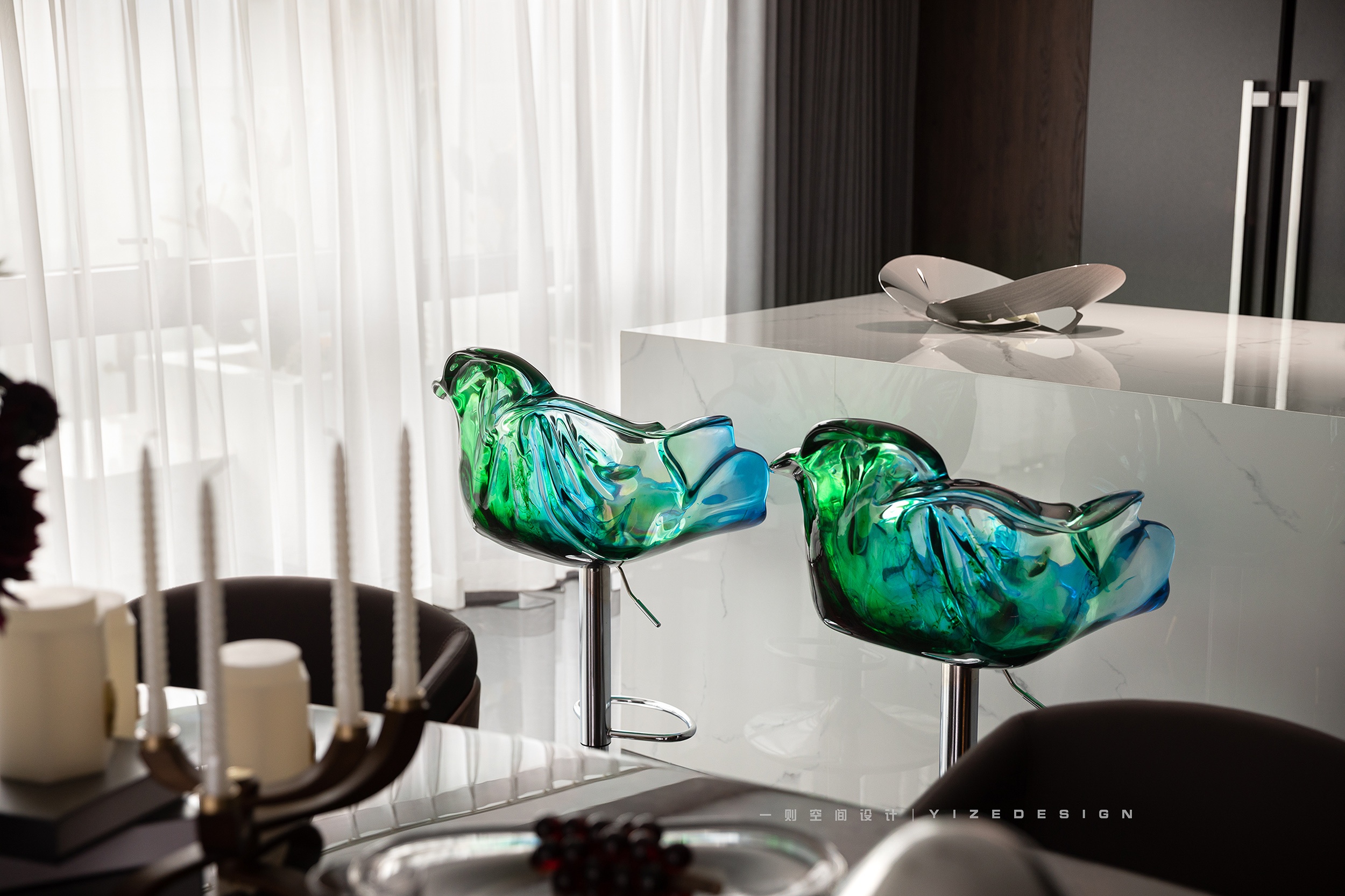 现代轻奢杭州跃层住宅设计丨中国杭州丨赵艺哲设计工作室-35