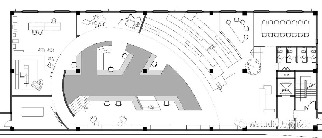 T台上的办公空间--融创永清云裳创研空间-25