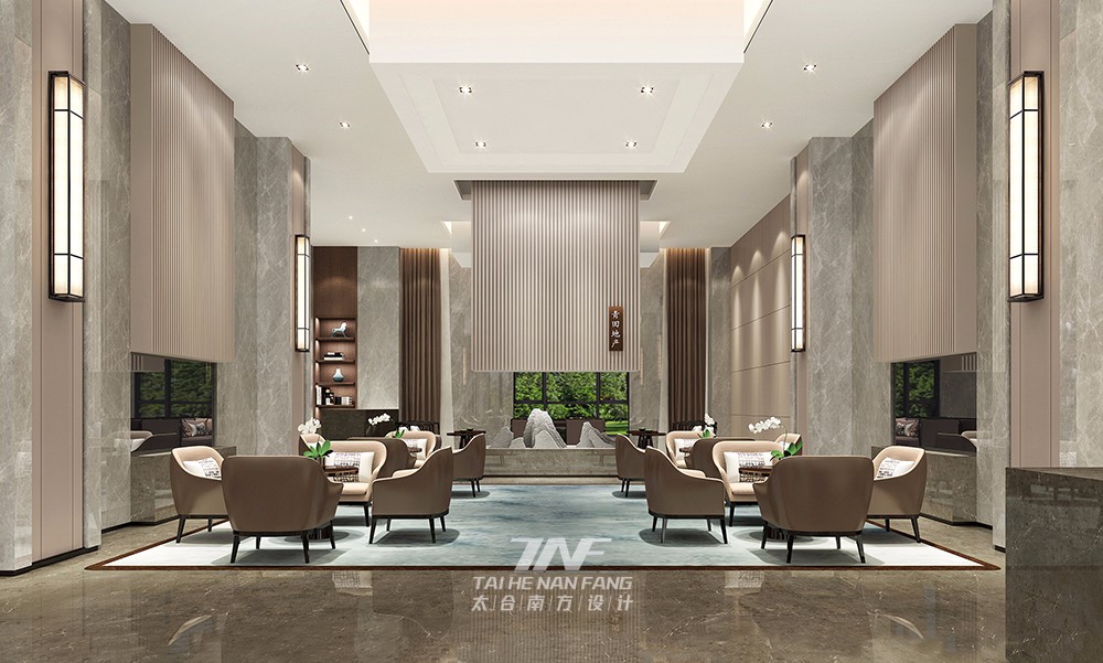 河北青田地产售楼处设计-11