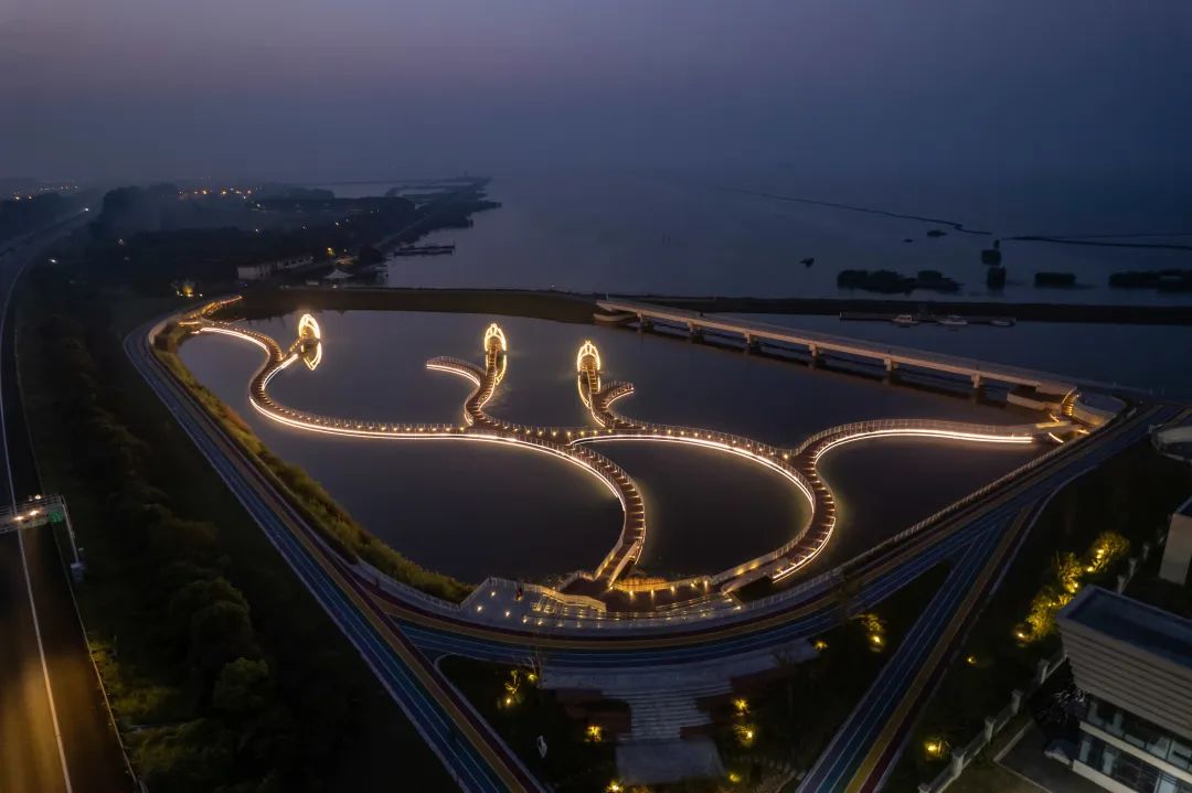 从繁华渔港到生态胜地，重构太湖周边生态面貌 | 太湖流域小溪港鱼咀公园-2